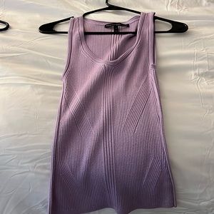 WHBM lavender sweater tank